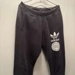adidas 黒 ジョガーパンツ