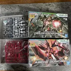 HG ガンダム00 アルケーガンダム リボーンズガンダム スサノオ セット