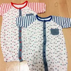 大幅値下げ!!!♡半袖カバーオール&長袖カバーオール