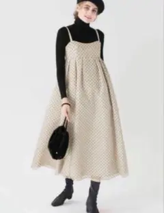 美品♡ツルバイマリコオイカワ コットンワンピース TSURU 2025年最新】TSURU by Mariko Oikawa レディース ロング