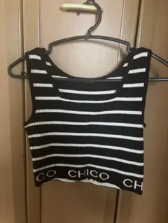 CHICO ボーダー タンクトップ
