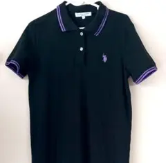 US POLO ASSN ユーエスポロアッスン レディース ワンピース 黒のサムネイル