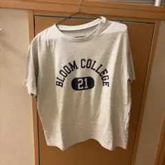 BLOOM COLLEGE 半袖Tシャツ ライトグレー