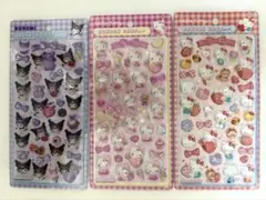 【国内正規品】【即日発送】ボンボンドロップシール　サンリオ　3枚セット