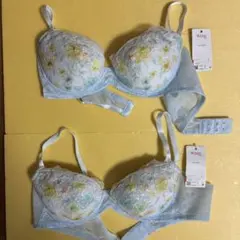 【新品/未使用】Wing ブラジャー A75 2枚セット 夏ブラのサムネイル