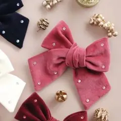 La mer Crystal Velvet long bow