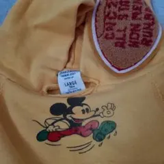 デニムダンガリー　ミッキー イエローパーカー 01サイズ