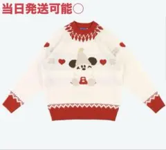 ディズニークリスマス　大人気グッズ　リルリンリン2024 セーター 2024 ペア ディズニー リルリンリン セーター カチューシャ