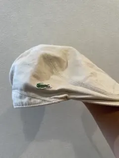 LACOSTE ハンチング ベージュ 58cm 日本製