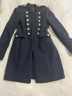 美品 ZARA MANTECO ポンチョ ケープ ゴールド金具 M - メルカリ