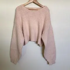 emsexcite ニット ピンク トップス