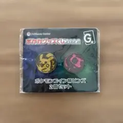 ポケカグッズくじ2022 G賞 ポケモンコイン柄ピンズ ピカチュウ ミュウ