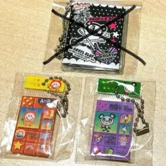 エンジェルブルー　タイルシール　ミニチュアチャーム　おほほパンダ　ハニーデビル