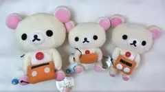 コリラックマ　ぶるぶるアヒルぬいぐるみ　いたずらぬいぐるみ　リラックマ