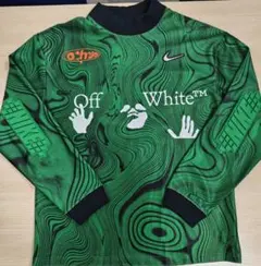 NIKE x Off-White ロングスリーブ ジャージ グリーン L - メルカリ