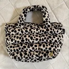 【美品】ROOTOTE ダルメシアン柄ファートートバック