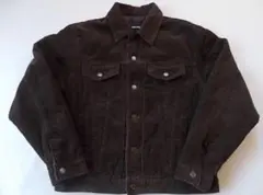 90s OLD UNQLO 紺タグ コーデュロイジャケット ブラウン L 中綿