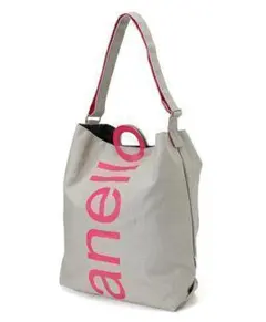 【新品未開封】アネロ O（オー）ハンドル 2WAYトートバッグ グレー/ピンク