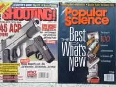 PopularScience SHOOTING TIMES 銃　科学雑誌