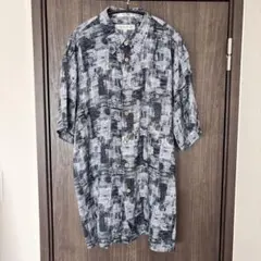 IMPRINTS 100% RAYON 総柄シャツ XL