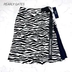 新品タグ付♡パーリーゲイツ ゼブラ柄 プリーツ スカート ゴルフ