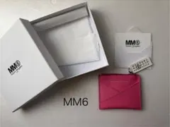 美品　MM6 カードコインケース　ICきケース　ピンク　マルジェラ