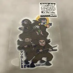 B SIDE LABEL ステッカー　忍たま乱太郎