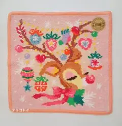 FEILER　フェイラー　ハンカチ　ツンツンバンビーノクリスマス　新品　未使用