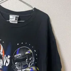 puma 古着 Tシャツ　黒　オーバーサイズ