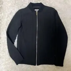 G-STAR RAW フルジップ ニット ジャケット XS 黒