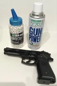規制対象外 プラスチック製 サバゲーガン バイオBB 備品セット