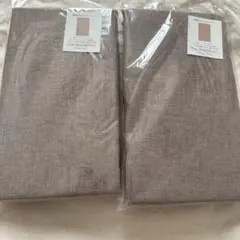 3COINS 麻風スタイルカーテン セット