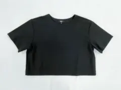 UNIQLO:C 半袖ブラウス ブラック Sのサムネイル