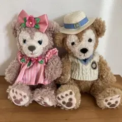 東京ディズニーシー ダッフィー＆シェリーメイ ぬいぐるみ