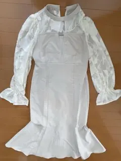 FILLLOUレースドッキングマーメイドワンピース