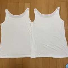 未使用品 XL UNIQLO AIRism タンクトップ 2枚セット