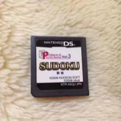 DS カセット すうどく SUDOKU