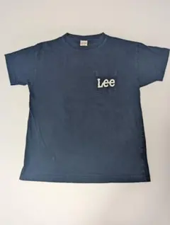 Lee ポケット付き 半袖Tシャツ ネイビー