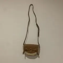 ブラウン ショルダーバッグ