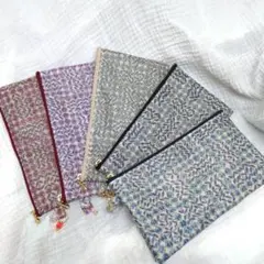 リバティハンドメイド♡ぺたんこポーチ