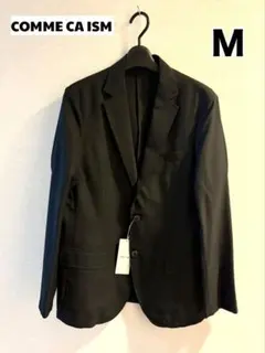 【新品未使用】COMME CA ISM テーラードジャケット M 黒 軽量　通勤