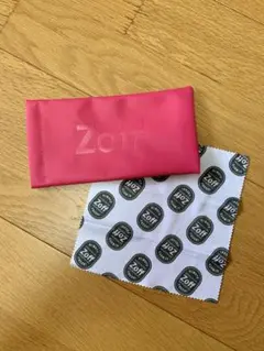 【未使用品】Zoff メガネケース メガネ拭きセット