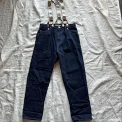 フィス（FITH）サスペンダー付きセルビッチデニムパンツ ジーンズ 01のサムネイル