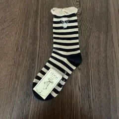 【新品】サマンサモスモス くまのプーさん フリルボーダーソックス 匿名配送