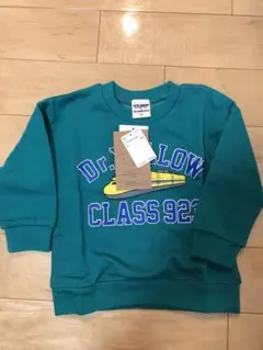 新品未使用　Dr. Yellow 長袖カットソー 95サイズ ターコイズ