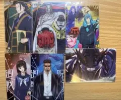 呪術廻戦 美々子 夜蛾正道 羂索 花御 ウエハース クリカ