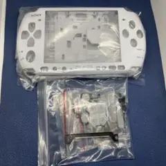 PSP-3000 交換用 ハウジングシェル ホワイト カスタム ジャンク修理
