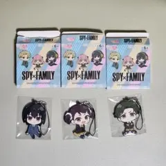 スパイファミリー　ぺたん娘　トレーディングラバーストラップ　ラバスト