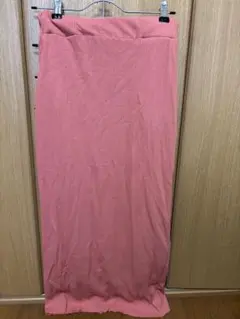 Discoat リブタイトスカート ピンク