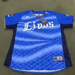 希少 Majestic社製 埼玉西武ライオンズ #61 平良海馬選手ユニフォーム